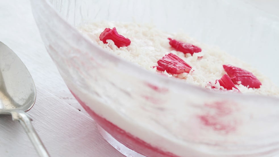 rhubarb fool